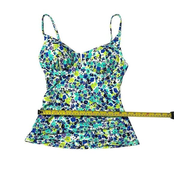 Anne Cole Women’s Tankini Swim Top Size Small - Picture 6 of 11